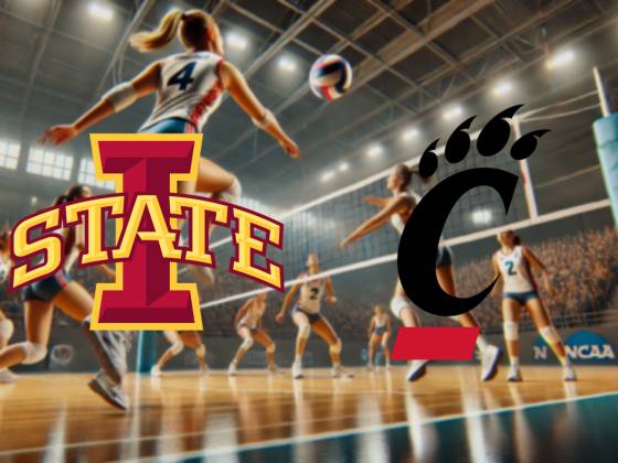 Iowa State Cyclones at Cincinnati Bearcats Womens Volleyball